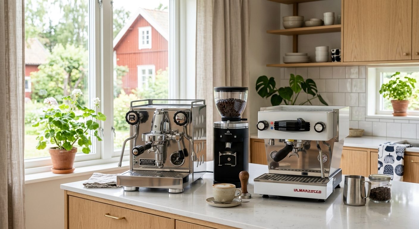 Espressomaskin för hemmabrygning - Komplett köpguide